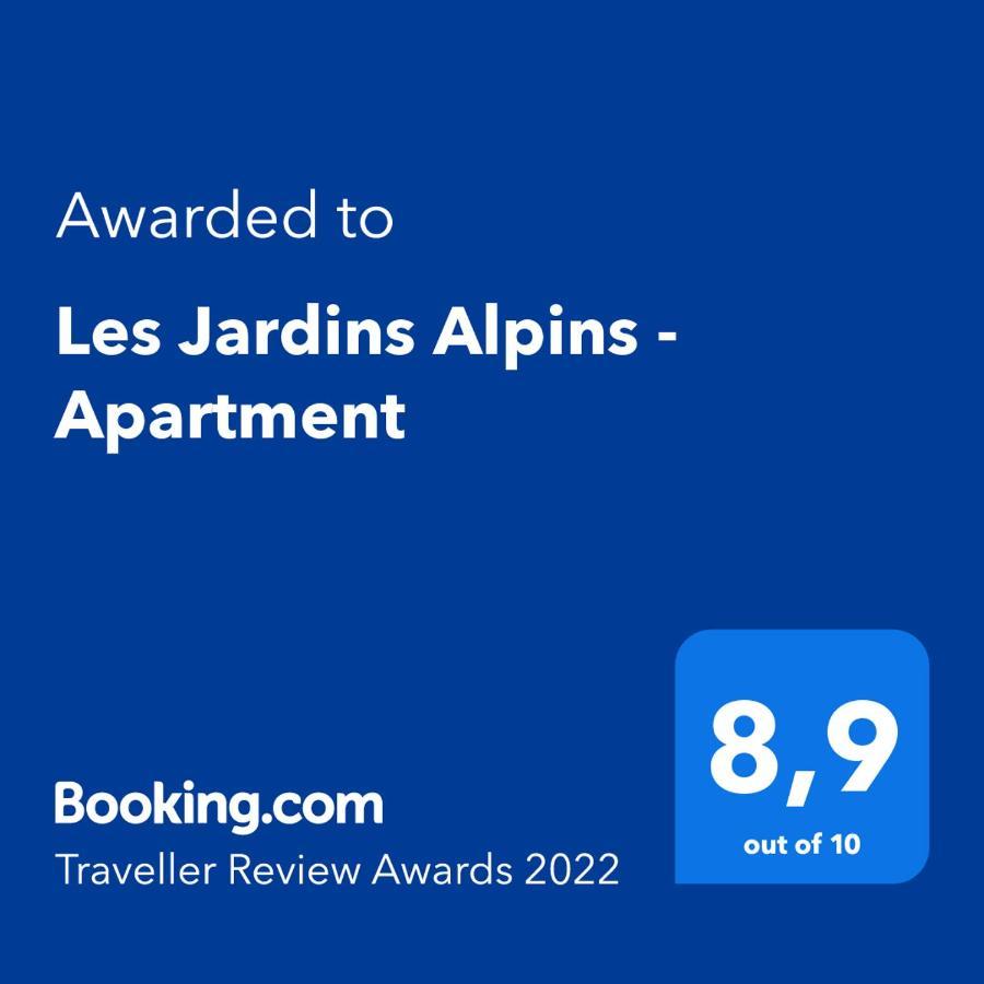 Les Jardins Alpins - Apartment Saint-Gervais-les-Bains Bagian luar foto